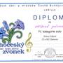 Jihočeský zvonek - diplom 1